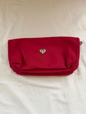 Brighton Red Heart Accent Cosmetic Pouch